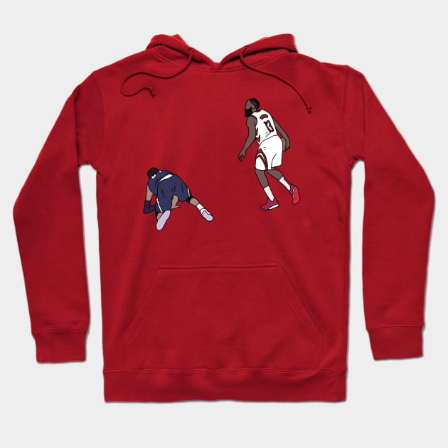 James Harden Crosses Over Jamal Murray Hoodie by rattraptees